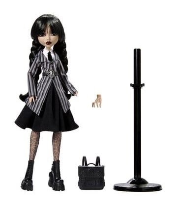 Monster High x Wednesday Muñeca Wednesday Addams