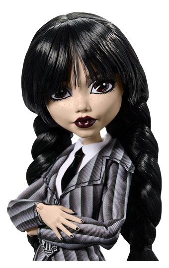 Monster High x Wednesday Muñeca Wednesday Addams