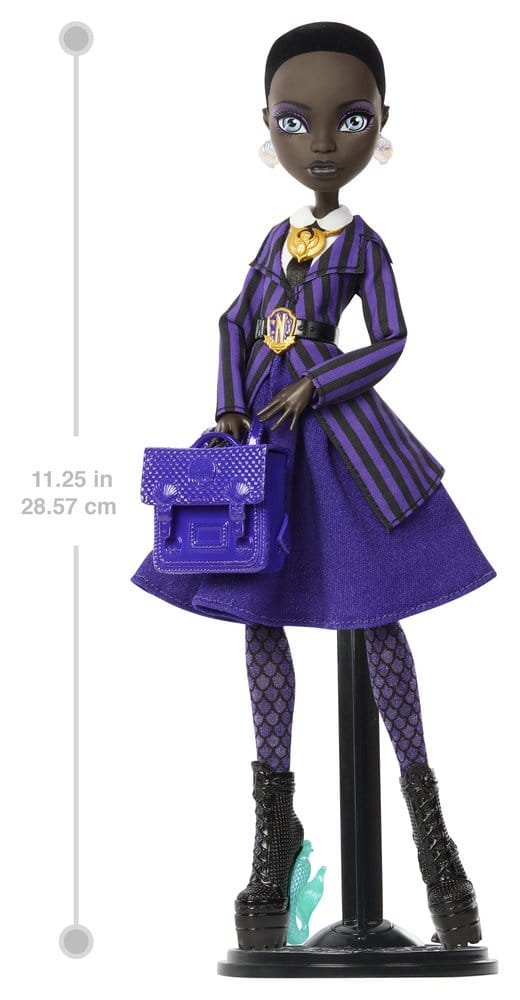 Monster High x Wednesday Muñeca Bianca Barclay - Imagen 3