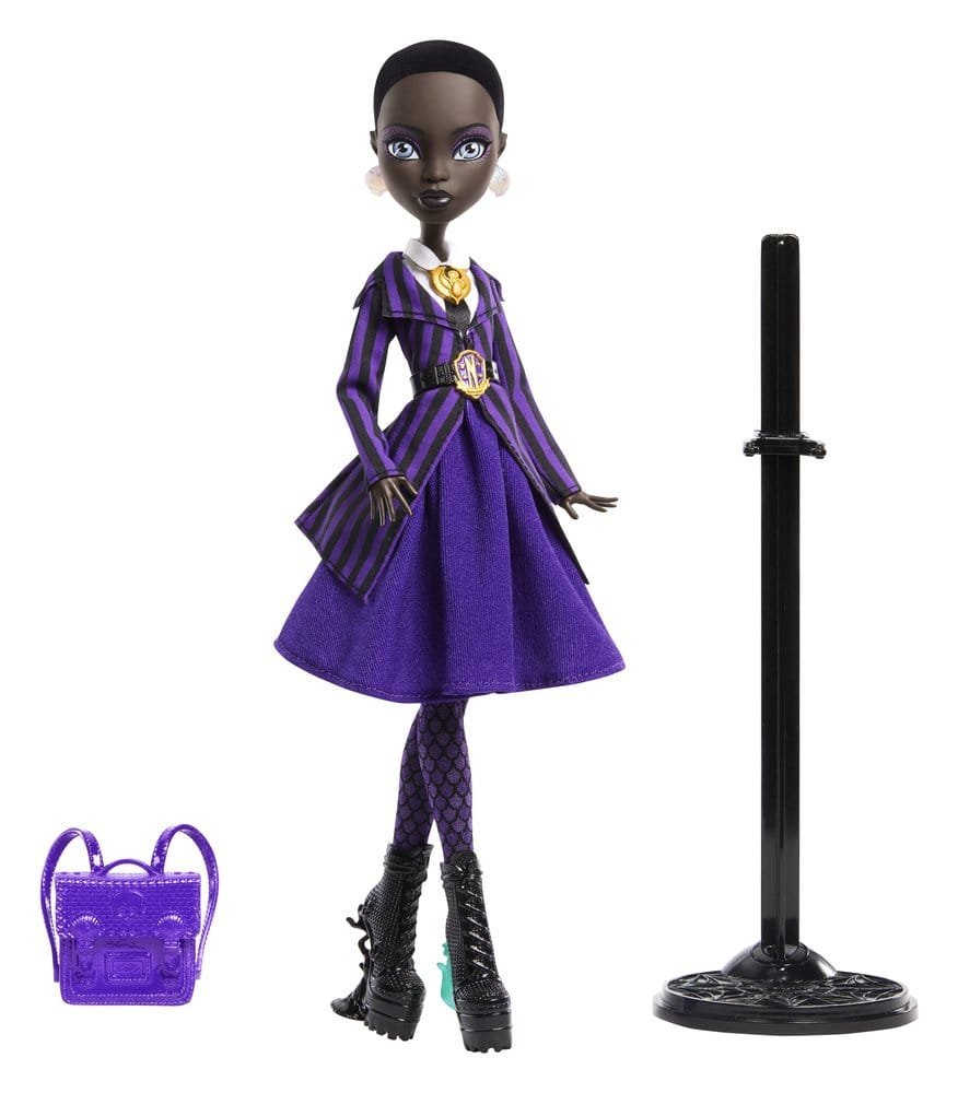 Monster High x Wednesday Muñeca Bianca Barclay - Imagen 4