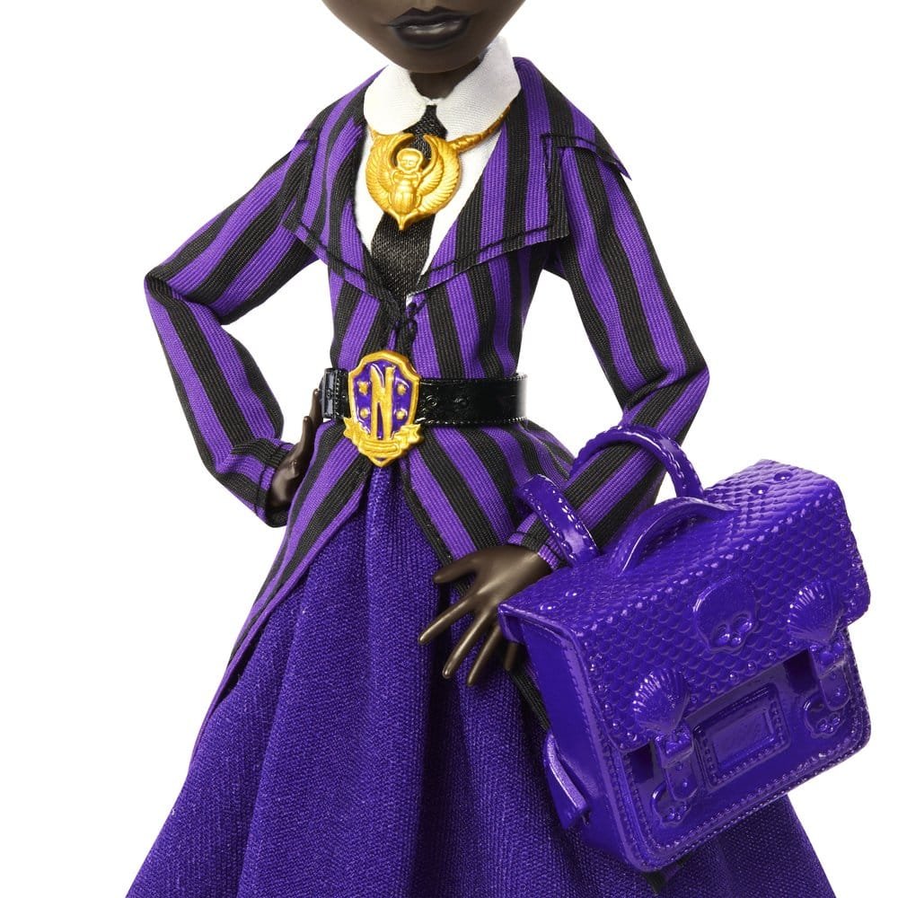 Monster High x Wednesday Muñeca Bianca Barclay - Imagen 5