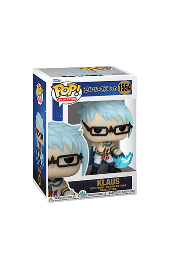 Funko POP Klaus Lunettes Black Clover Oficial