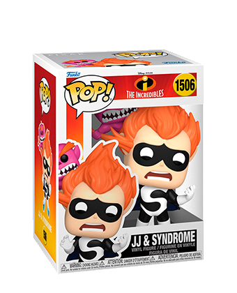 Funko POP Los Increíbles J J y Syndrome Disney Pixar