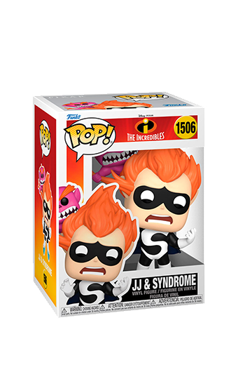Funko POP Los Increíbles J J y Syndrome Disney Pixar