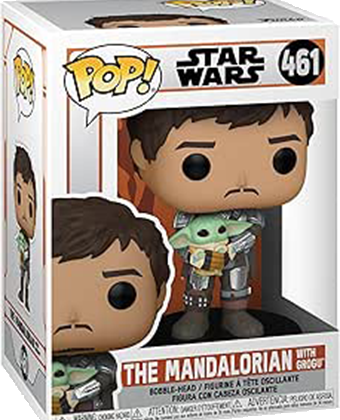 Funko POP The Mandalorian with Grogu Star Wars Oficial