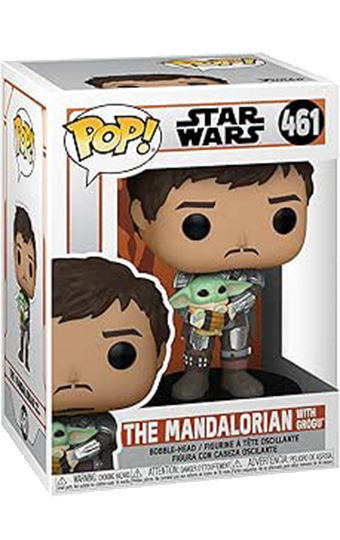 Funko POP The Mandalorian with Grogu Star Wars Oficial