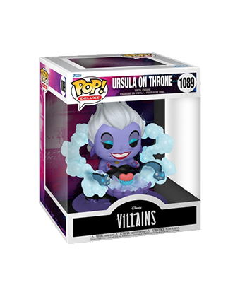 Funko POP Ursula on Throne 1089 Disney Villains Deluxe