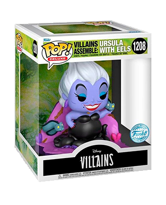 Funko POP Ursula with Eels 1208 Disney Villains Exclusive