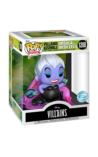 Funko POP Ursula with Eels 1208 Disney Villains Exclusive