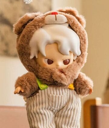 Dream Boy Spring Outing Bear Muñeca Vinilo 25 cm