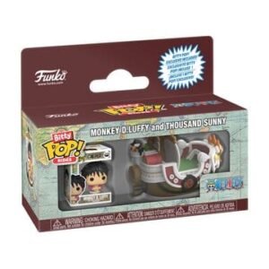(RESERVA) Bitty POP! Ride One Piece Thousand Sunny w/Luffy 2,5 cm