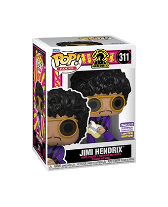 Funko POP Jimi Hendrix Summer Convention 2023 Exclusive