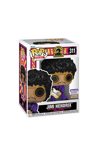 Funko POP Jimi Hendrix Summer Convention 2023 Exclusive