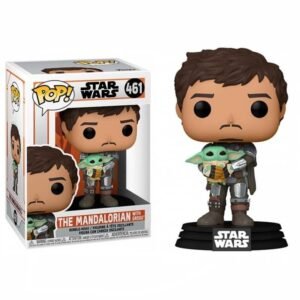 Funko POP! The Mandalorian - The Mandalorian Whith Gorgu