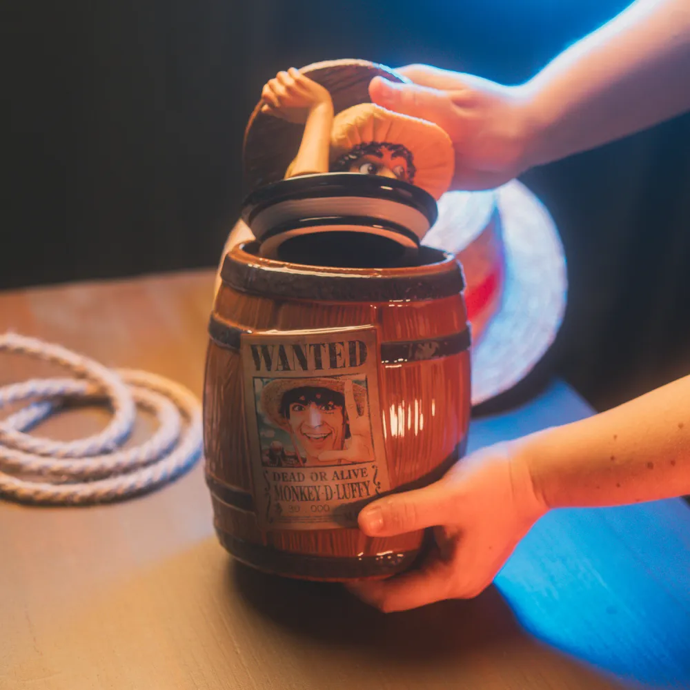 GALLETERO ONE PIECE NETFLIX WANTED MONKEY D. LUFFY - Imagen 4