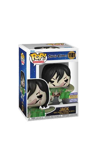 Funko POP Jack The Ripper Winter Convention 2022 Black Clover