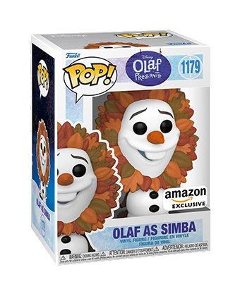 Funko POP Olaf as Simba Exclusive Disney Oficial