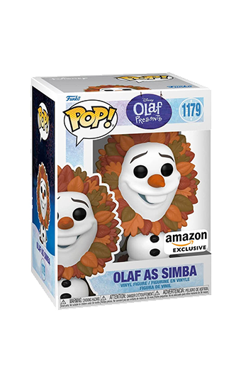 Funko POP Olaf as Simba Exclusive Disney Oficial