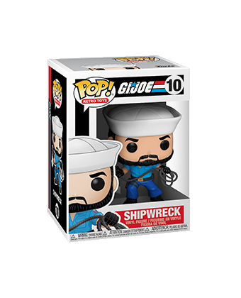 Funko POP Shipwreck 10 GI Joe Oficial