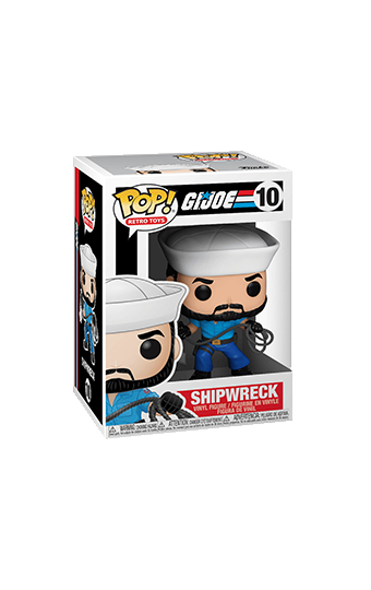 Funko POP Shipwreck 10 GI Joe Oficial