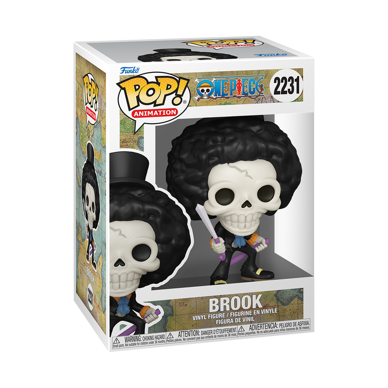 Funko POP! Brook Refresh 9 cm One Piece - Imagen 2