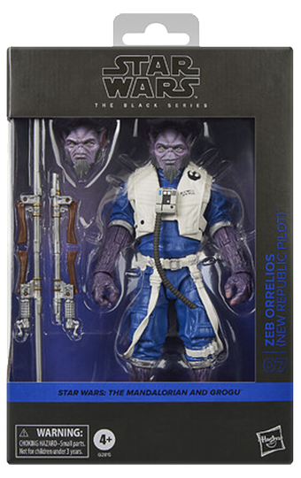 (RESERVA)Zeb Orrelios New Republic Pilot 15 cm | The Black Series Star Wars 2026