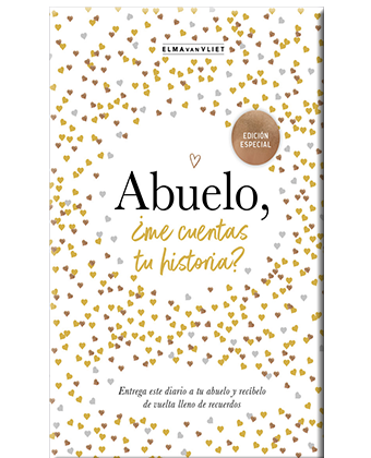 Abuelo me cuentas tu historia | Libro personalizable Elma Van Vliet
