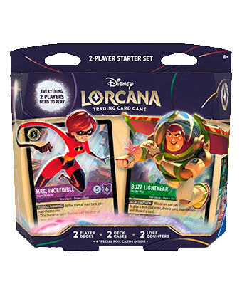 Disney Lorcana TCG Wilds Unknown | Set de Inicio 2 Jugadores 2026
