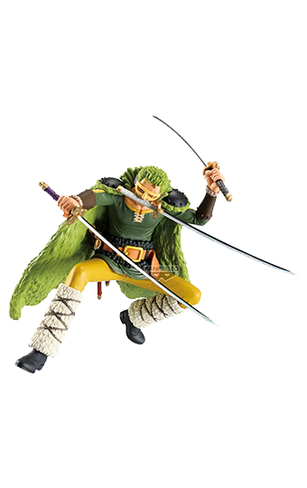 (RESERVA)Figura One Piece Cross Posing Roronoa Zoro 18 cm | Figura Coleccionable