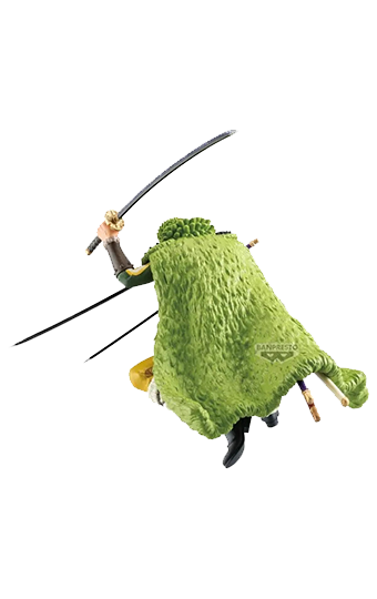 (RESERVA)Figura One Piece Cross Posing Roronoa Zoro 18 cm | Figura Coleccionable - Imagen 2