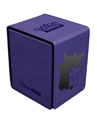 Caja de Mazo Premium Alcove Flip Elite Gengar Pokémon Ultra Pro