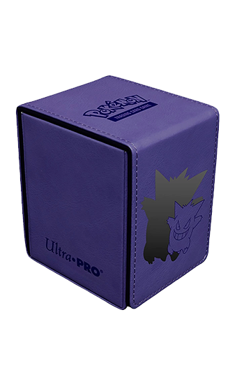 Caja de Mazo Premium Alcove Flip Elite Gengar Pokémon Ultra Pro