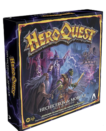 HeroQuest Hechiceros de Morcar Pack de Misión Hasbro Gaming | Expansión Oficial