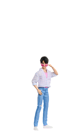 (RESERVA)Muñeco Jinu Guerreras K-Pop SAJA BOYS Soda Pop | Mattel - Imagen 3