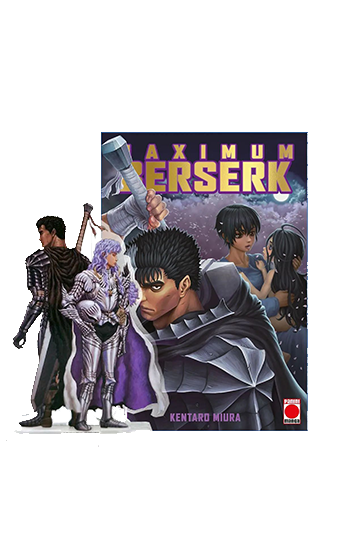 Berserk Maximum 21 Logo Dorado + Figura | Kentaro Miura