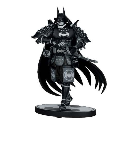 Batman Ninja Version Estatua Resina 20 cm | DC Batman Black and White 1/10