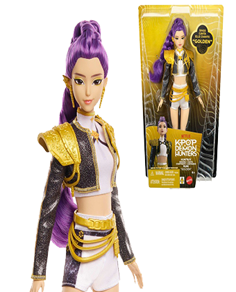 (RESERVA)Muñeca Musical Rumi Las Guerreras K-Pop HUNTR/X Golden | Mattel