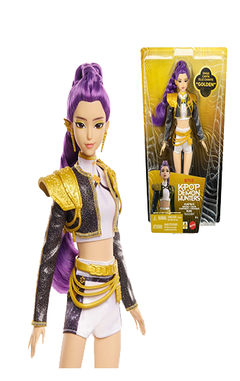 (RESERVA)Muñeca Musical Rumi Las Guerreras K-Pop HUNTR/X Golden | Mattel