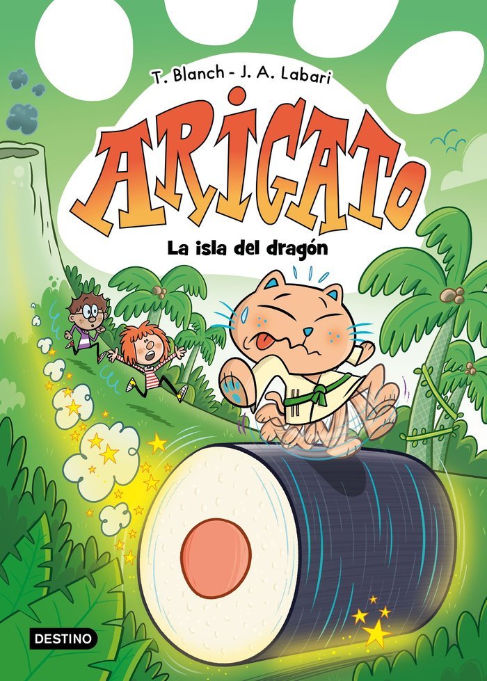 Arigato 4 La Isla del Dragón | Libro Infantil