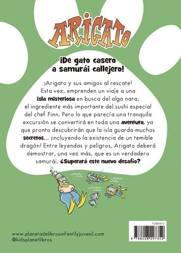 Arigato 4 La Isla del Dragón | Libro Infantil - Imagen 2