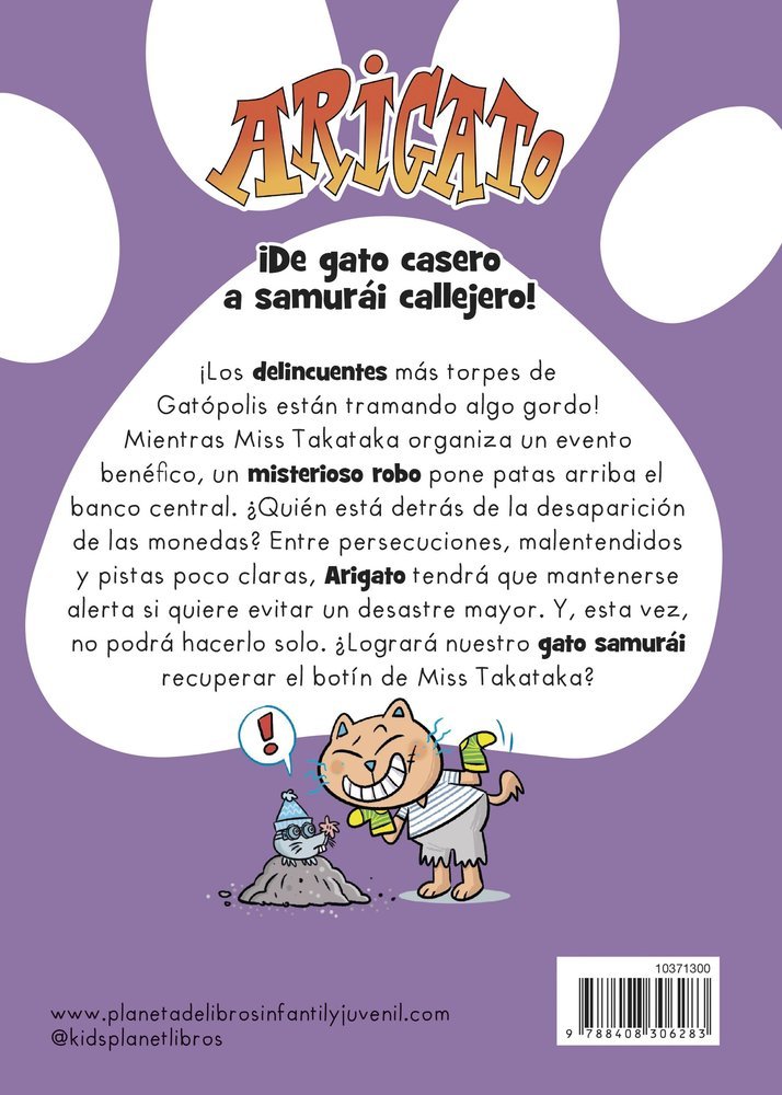 Arigato 5 El Gran Golpe | Libro Infantil - Imagen 2
