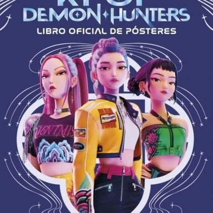 K-Pop Demon Hunters Libro Oficial de Pósters | Edición Oficial