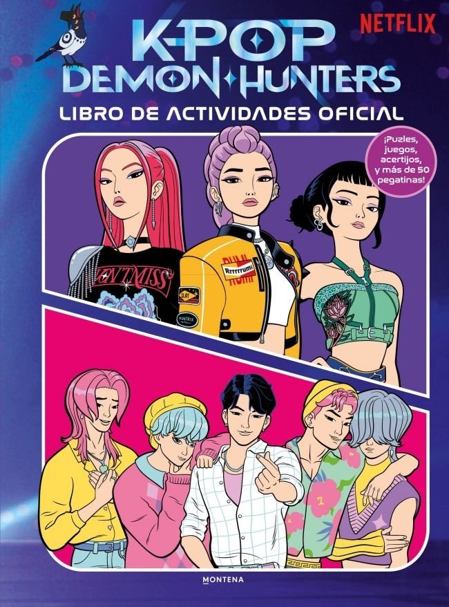 KPop Demon Hunters Libro de Actividades Oficial | Edición en Español