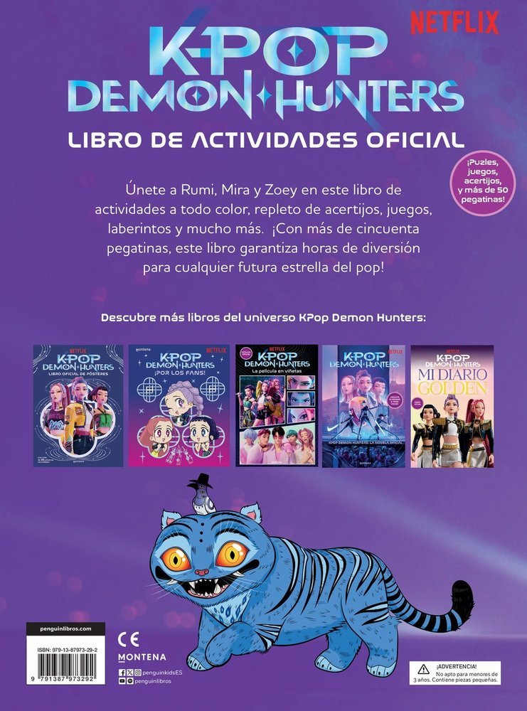 KPop Demon Hunters Libro de Actividades Oficial | Edición en Español - Imagen 5