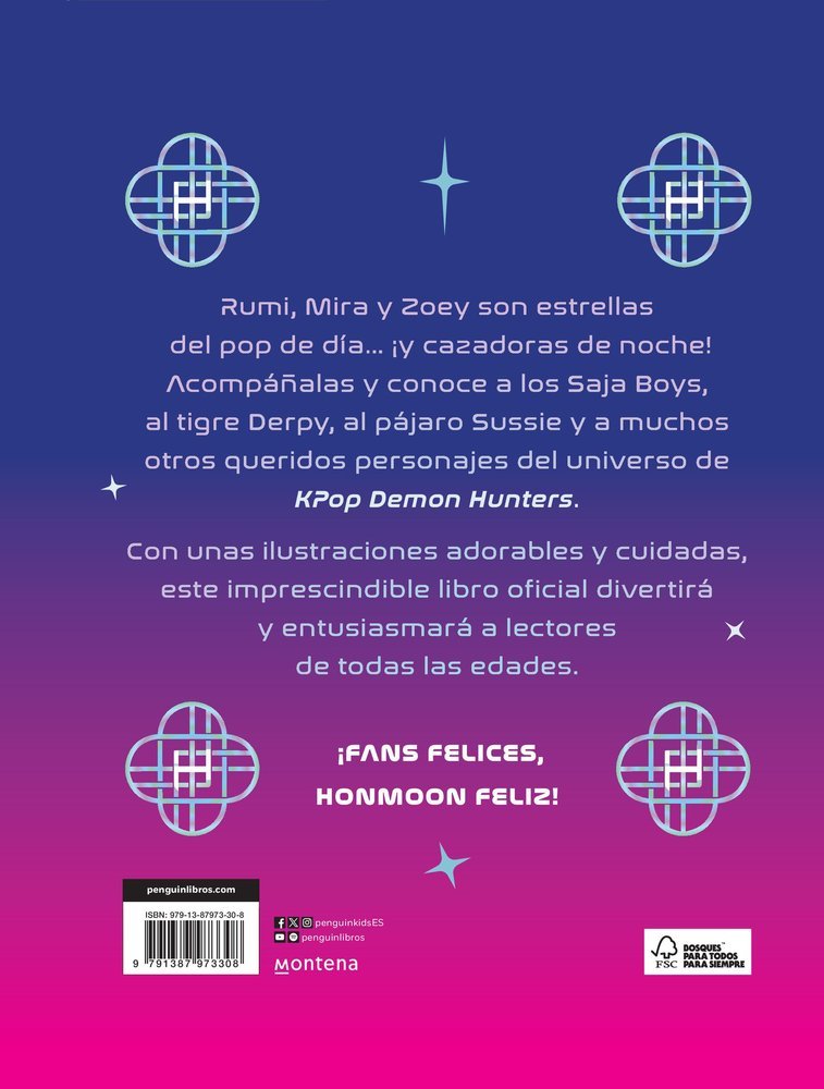 K-Pop Demon Hunters ¡Para los Fans! Edición Oficial en Español | Libro Oficial - Imagen 4