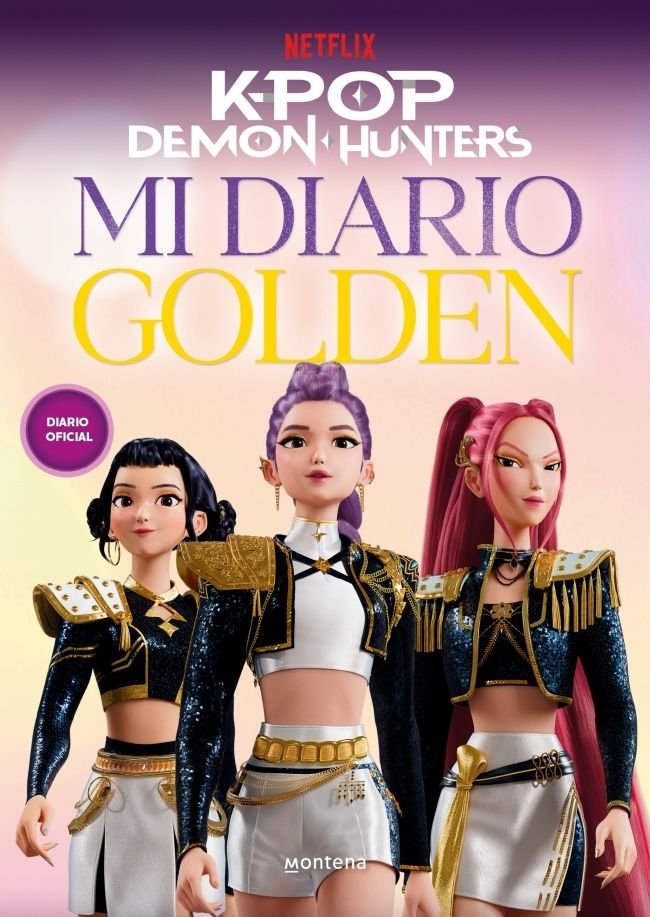 KPop Demon Hunters Mi Diario Golden Diario Oficial | Edición Oficial