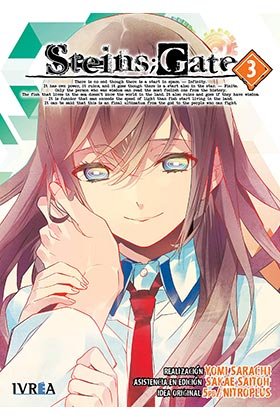 Steins Gate Vol. 03 | Último Tomo del Manga de Ciencia Ficción