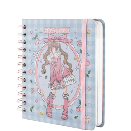 Agenda Escolar 26 27 Día Página M 11 Meses Anime Trend | Agenda Oficial