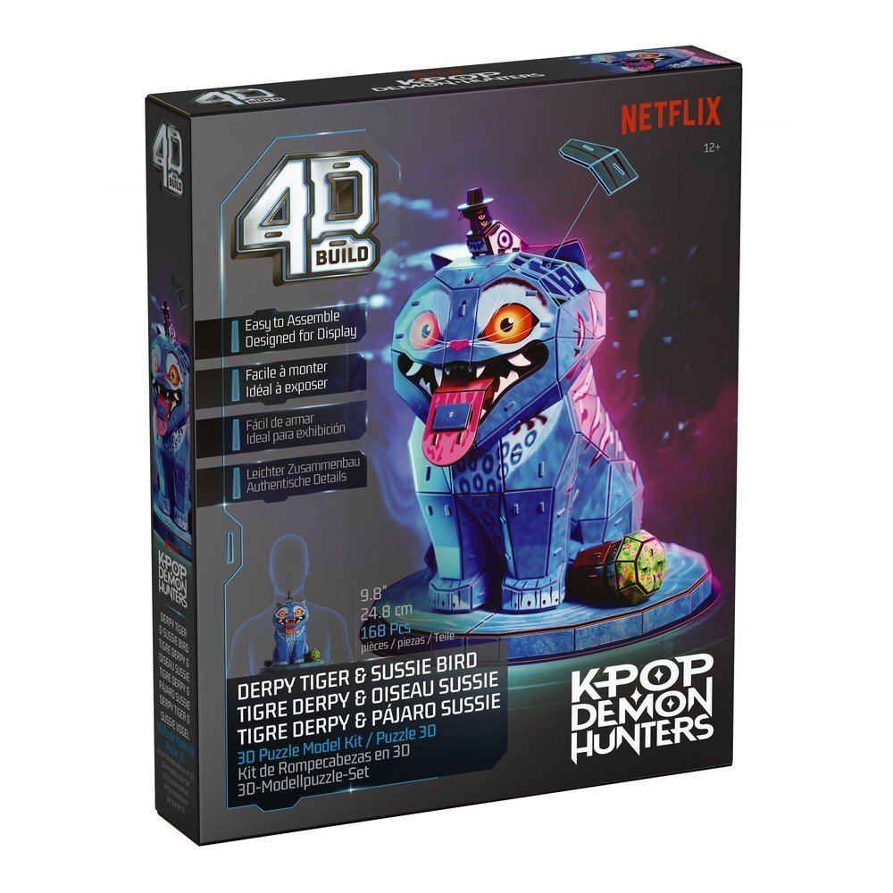 Puzzle 4D Build K-Pop Demon Hunters Derpy montado