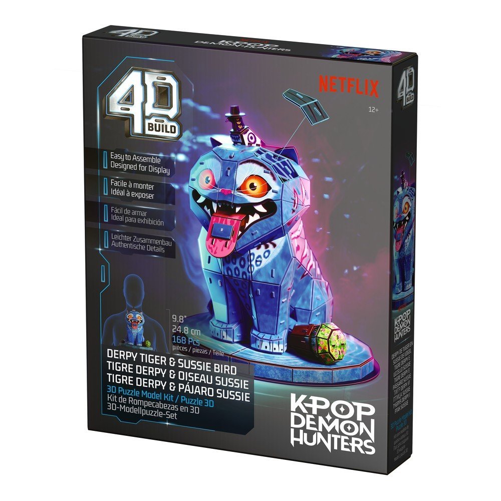 Maqueta 3D Derpy Tiger en construcción
